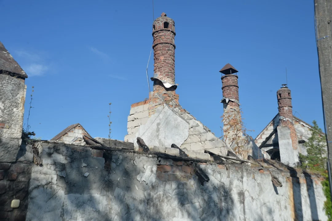 A newly repaired chimney crown, smooth and properly sealed, showcasing the quality of work discussed in jensen brothers chimney repair reviews.