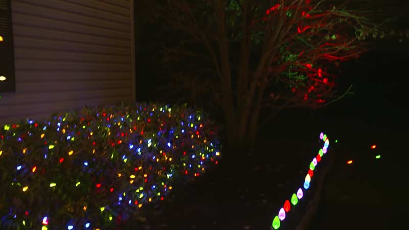 Christmas Lights Outside