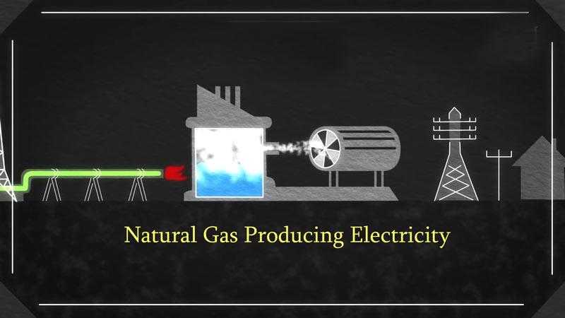 Electricity generation from natural gas