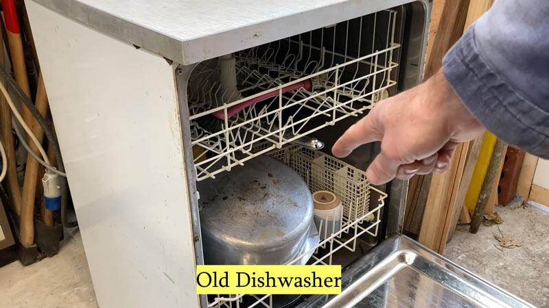 Old dishwasher