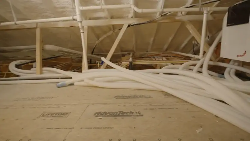 Roof of a house