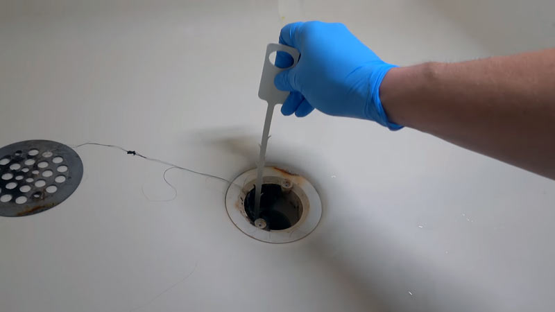 Clean Shower Drain