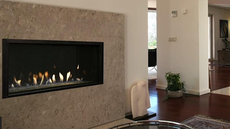 ventless gas fireplace