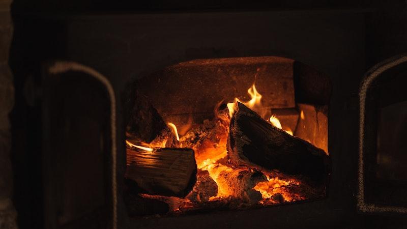 Salt With Log Burnning