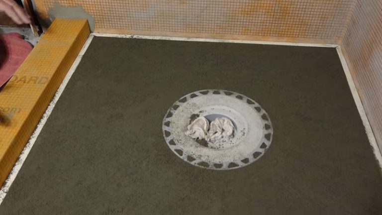 Kerdi Shower Pan With Cement Board Walls