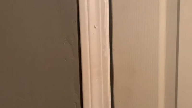 Door operates smoothly