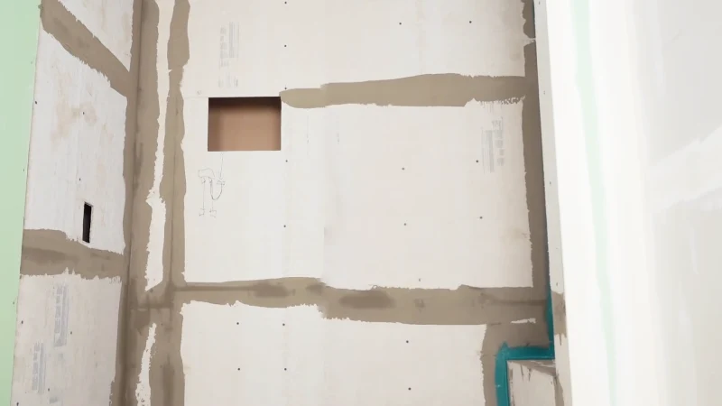 Cement Board and Drywall