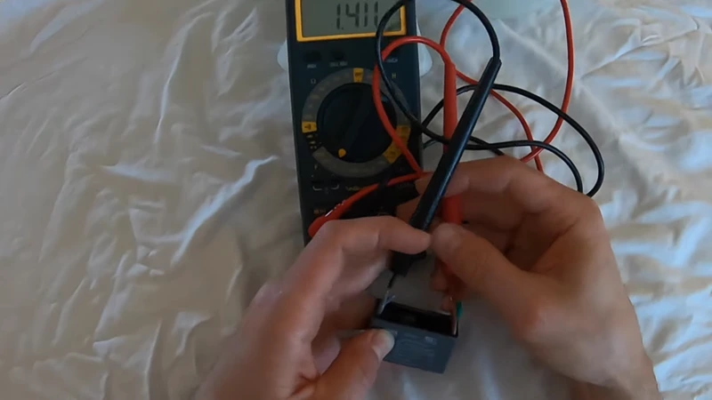 Checking Capacitor with Multimeter