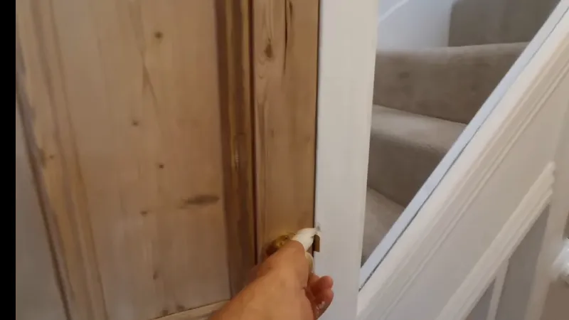 Framing Door at the Bottom of Stairs