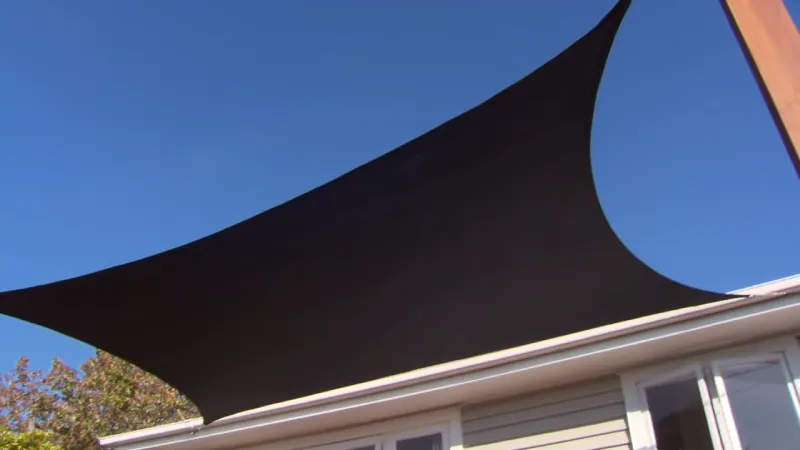 Attaching Shade Sail to House Siding
