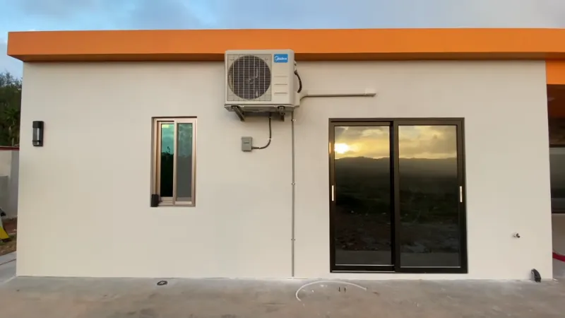 air conditioner condenser unit