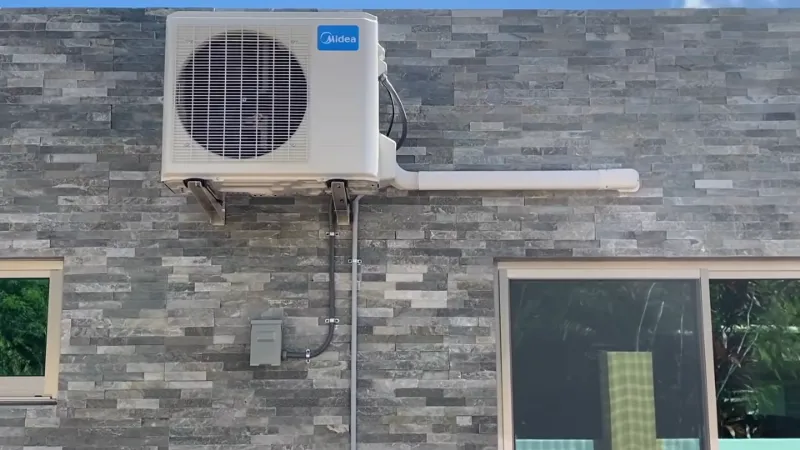 air conditioner condenser unit