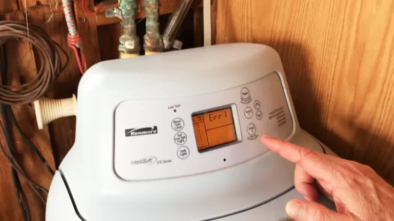 Why My Kenmore Water Softener Buttons Not Working?