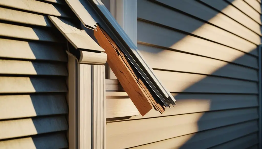 Why Top Piece of Vinyl Siding Keeps Falling Off