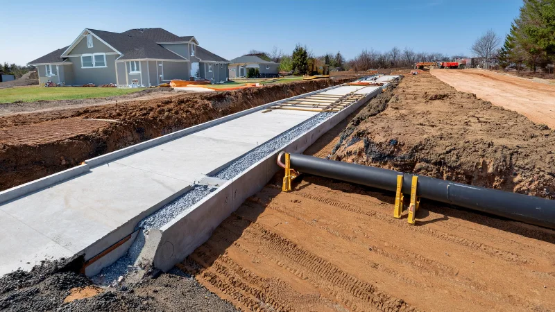 Constructing a Driveway Over a Gas Line