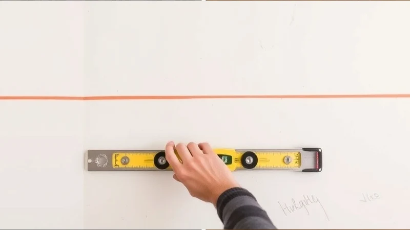 How to Get a Straight Line Off a Crooked Wall