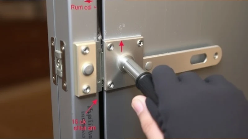 How to Install a Strike Plate on a Metal Door Frame