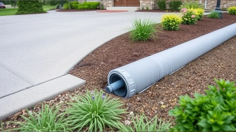 Installing an Irrigation Sleeve Under a Driveway