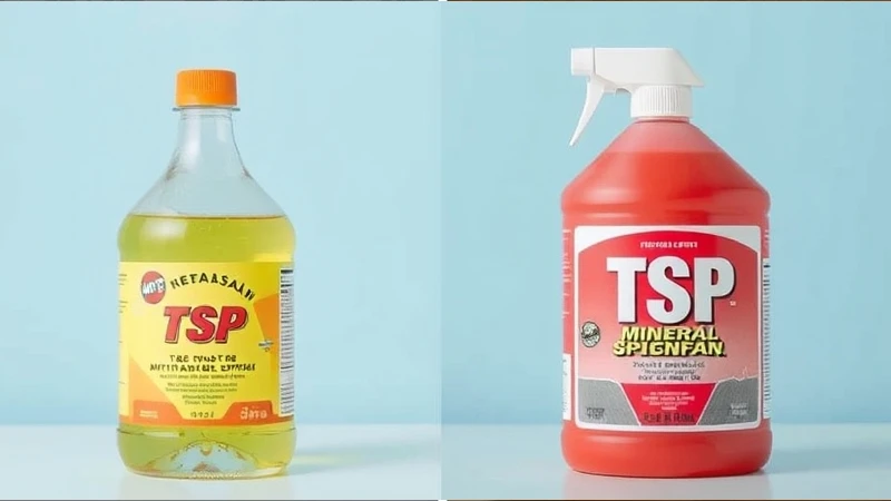 Mineral Spirits vs. TSP