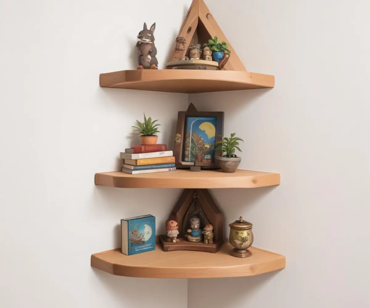 45 Degree Angle Corner Shelf: Your Awkward Corners Finally Solved!