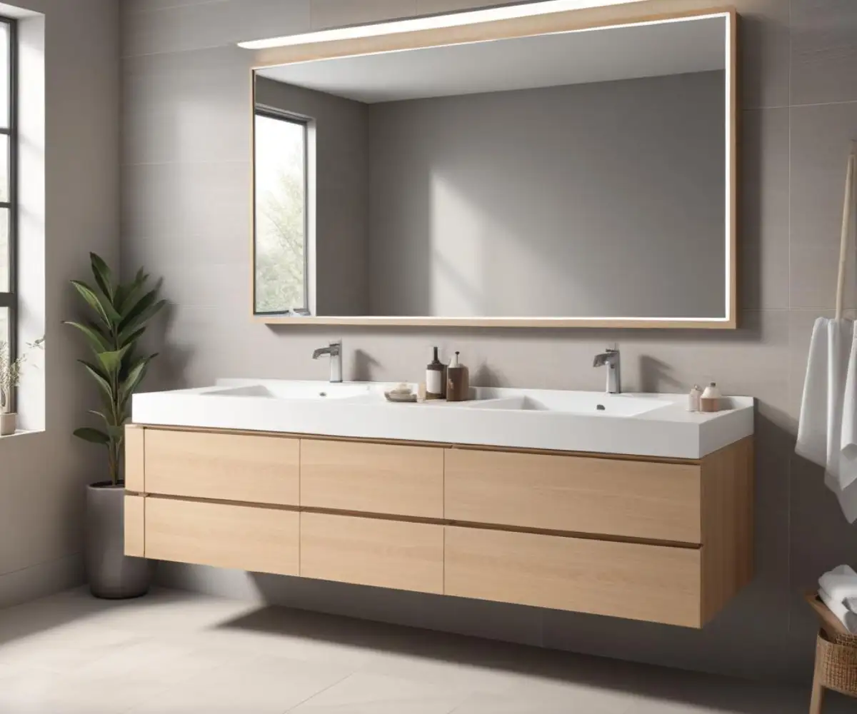 60-Inch Vanity: One Mirror or Two? The Answer Isn’t So Simple