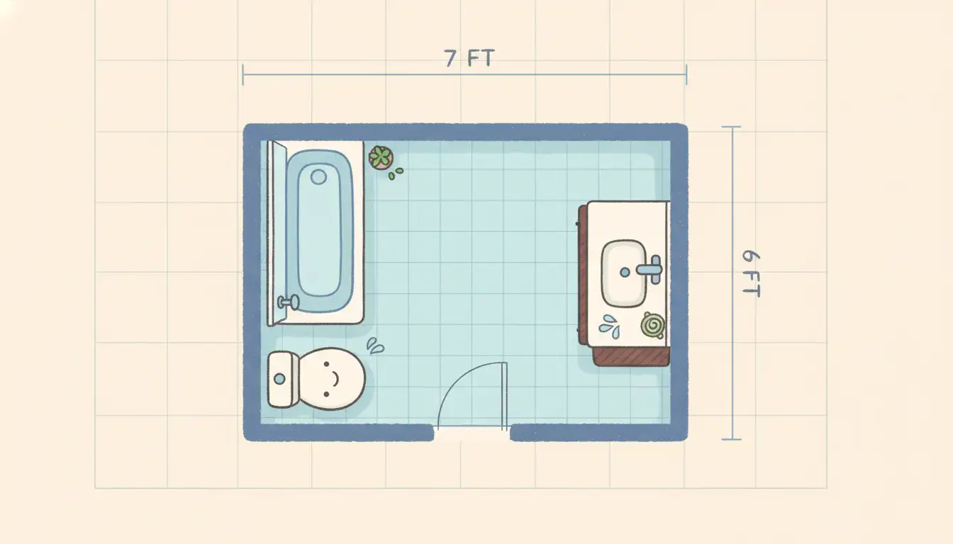 7×6 Bathroom Layout: Unlock Your Space’s Hidden Potential Now!