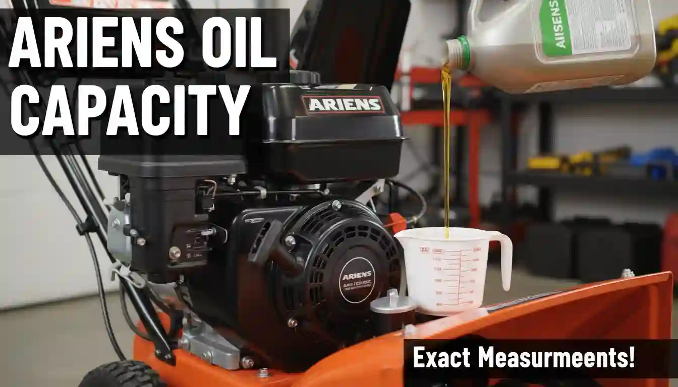 Ariens Snowblower Oil Capacity: Stop Guessing, Start Protecting Your Engine