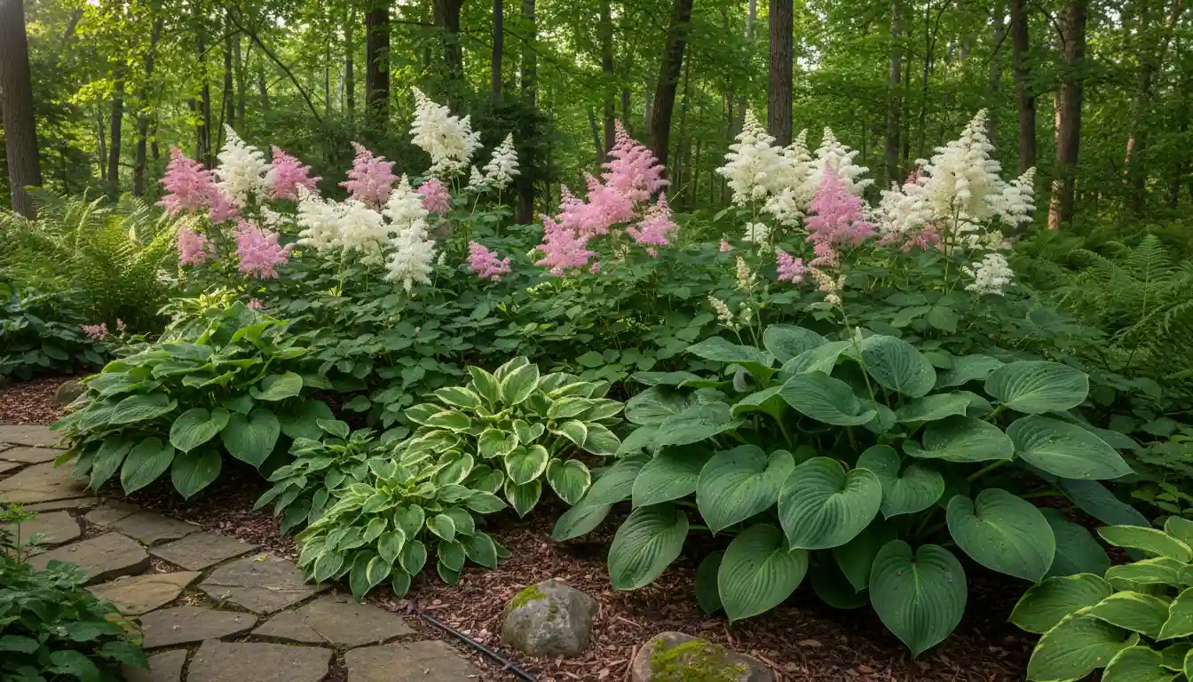 Astilbe with Hostas: Unlock Your Dream Shade Garden Today