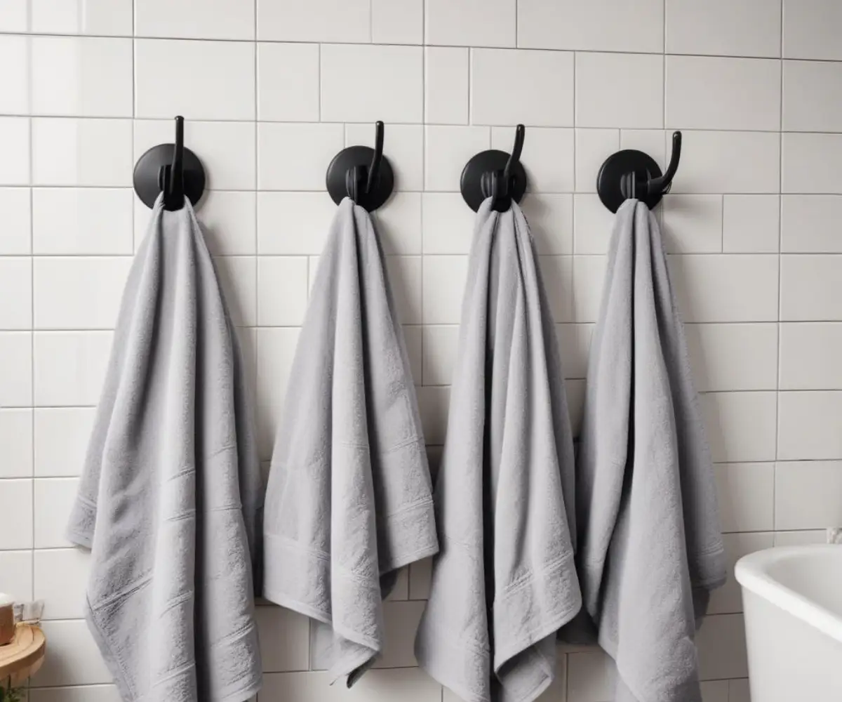 Towel Hooks vs. Towel Bars: Why Hooks Win in Your Bathroom