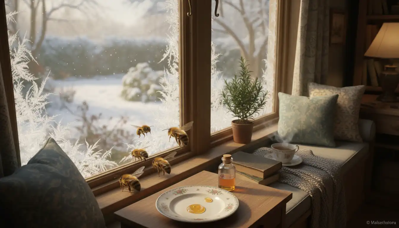 Close-up of a small gap at the top of a window frame where it meets the exterior wall of a house.