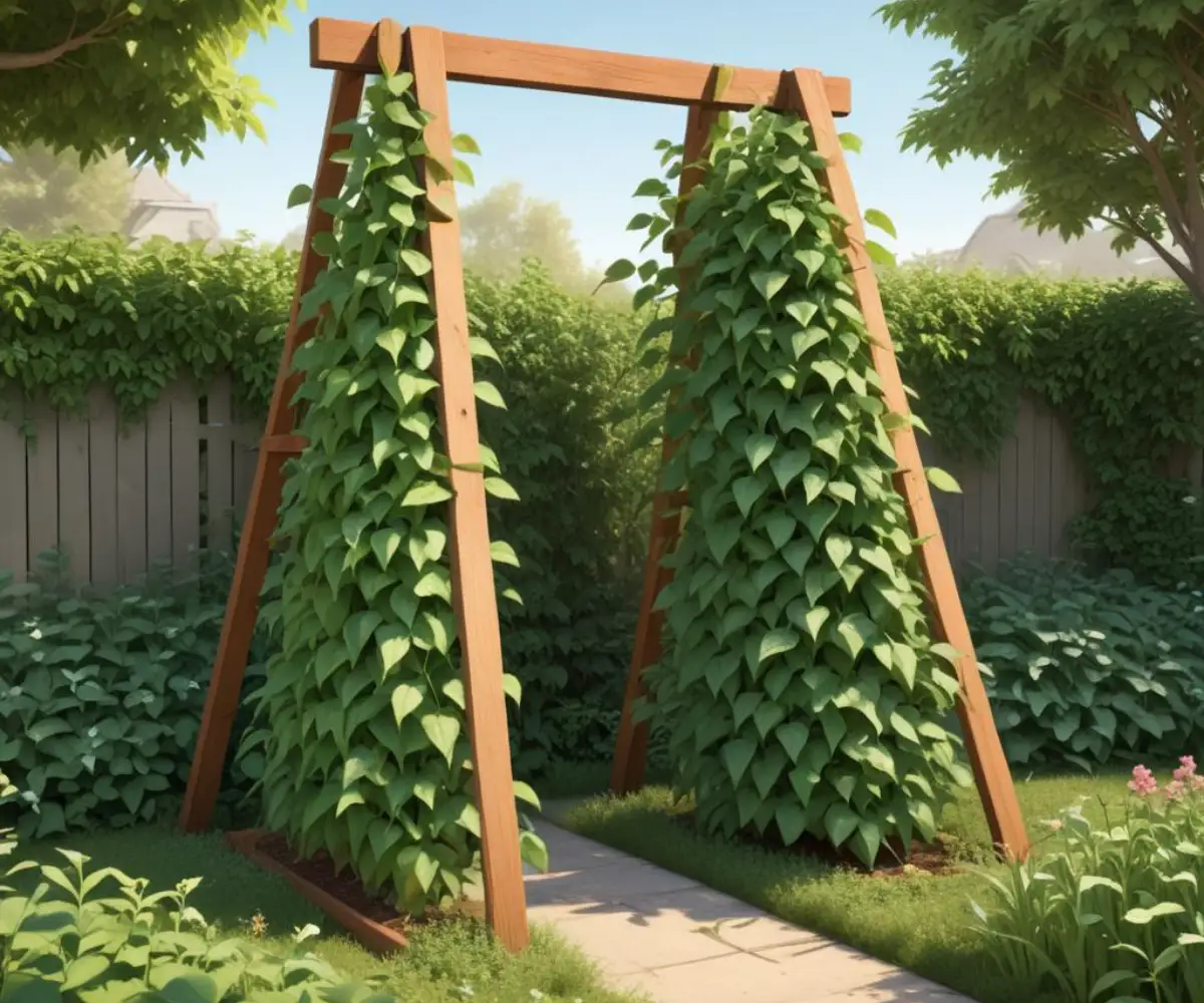 Bush Bean Support Ideas That Stop Plants from Toppling Over