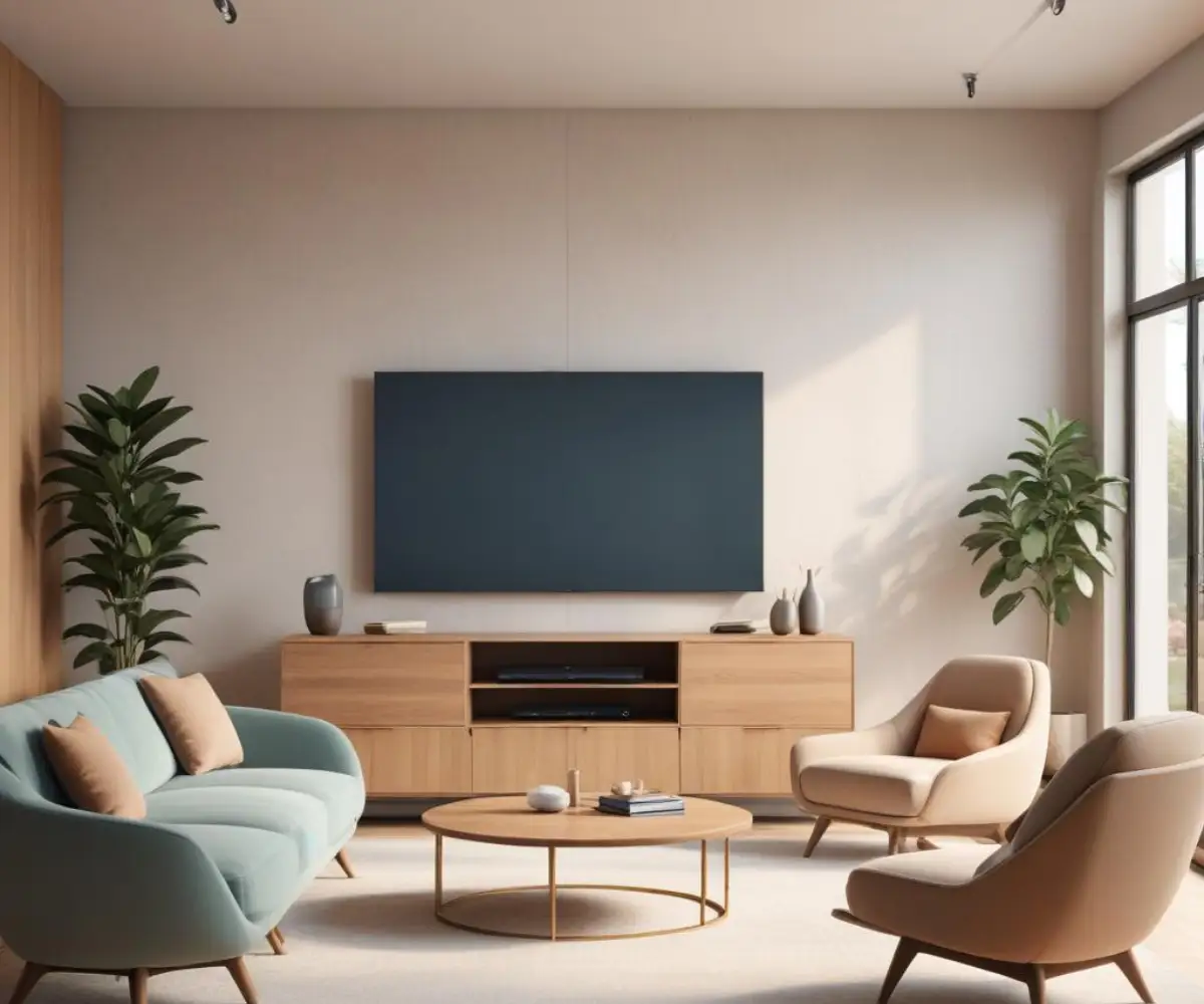 Chairs Under TV: Your #1 Hack for That Awkward Empty Space