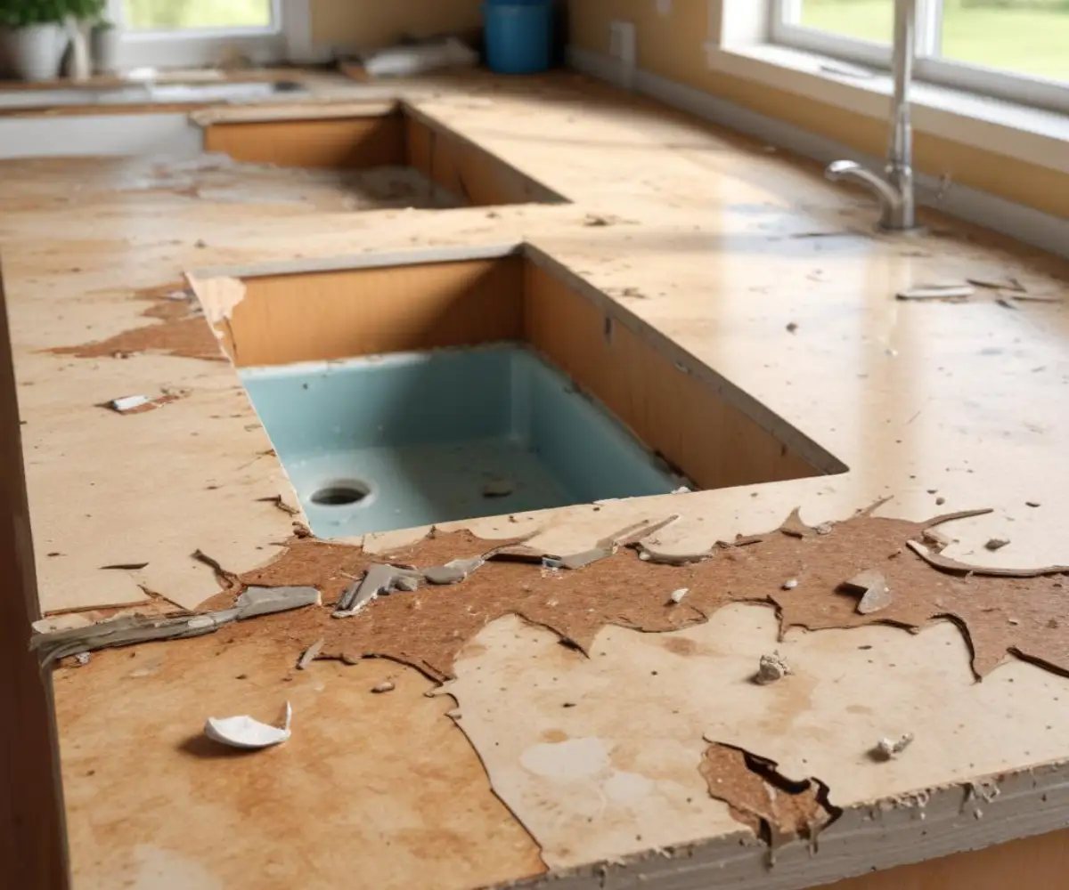 Crumbling Particle Board Under Countertops? Your Ultimate Fix