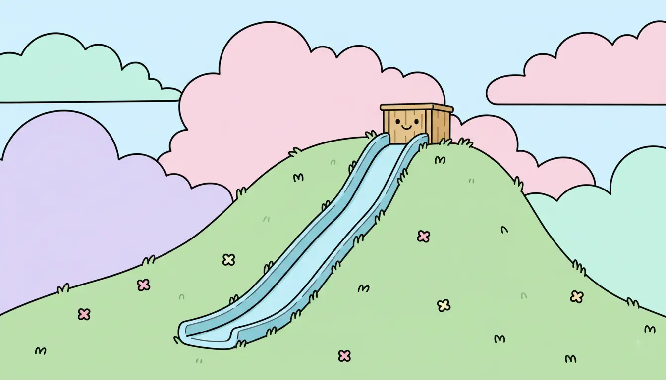 DIY Embankment Slide: Turn Your Boring Hill Into a Backyard Oasis
