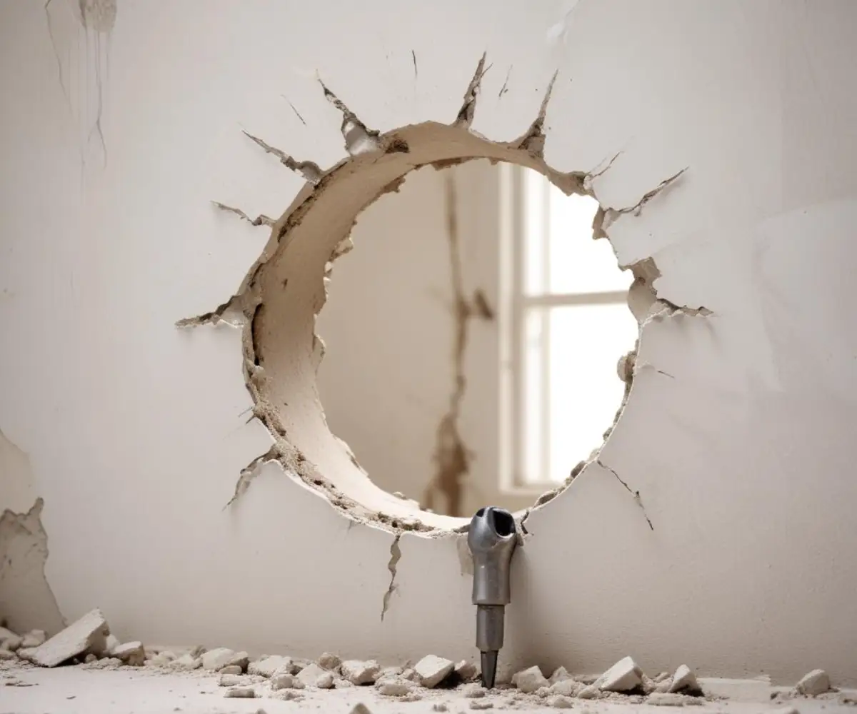 Drywall Crumbles When You Drill? Here’s the Shocking Reason & Fix