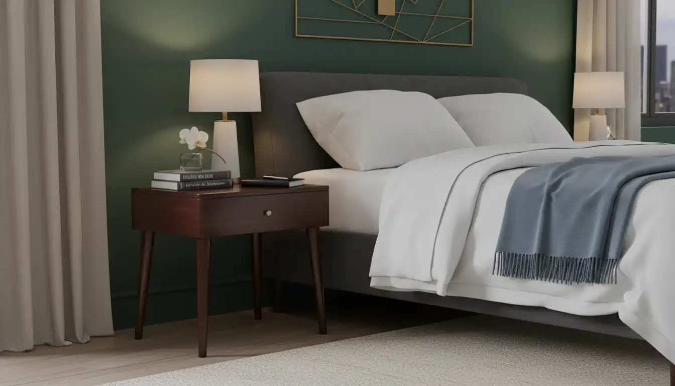 End Tables As Nightstands? Unlock This Genius Bedroom Hack