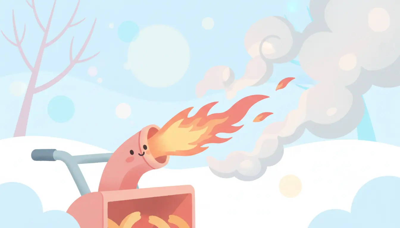 Flames From Snow Blower Exhaust? Don’t Panic! Here’s The Fiery Fix