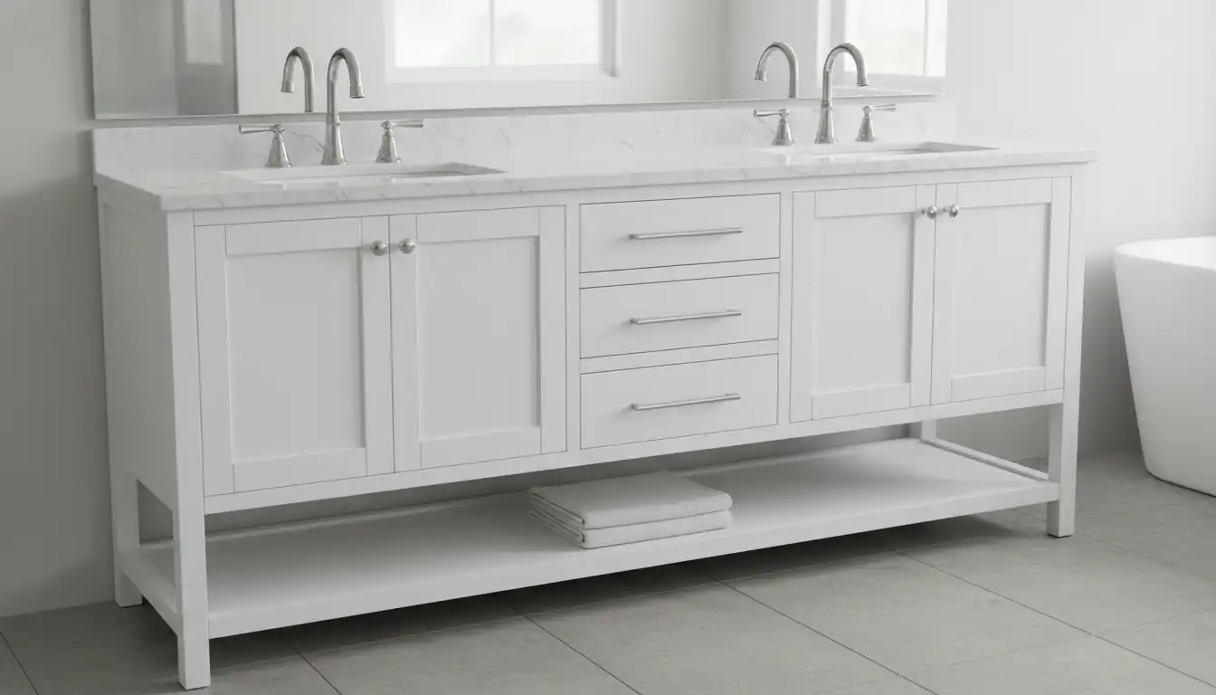 How Far Apart Are Sinks on a 72 Inch Vanity? The Ultimate Guide