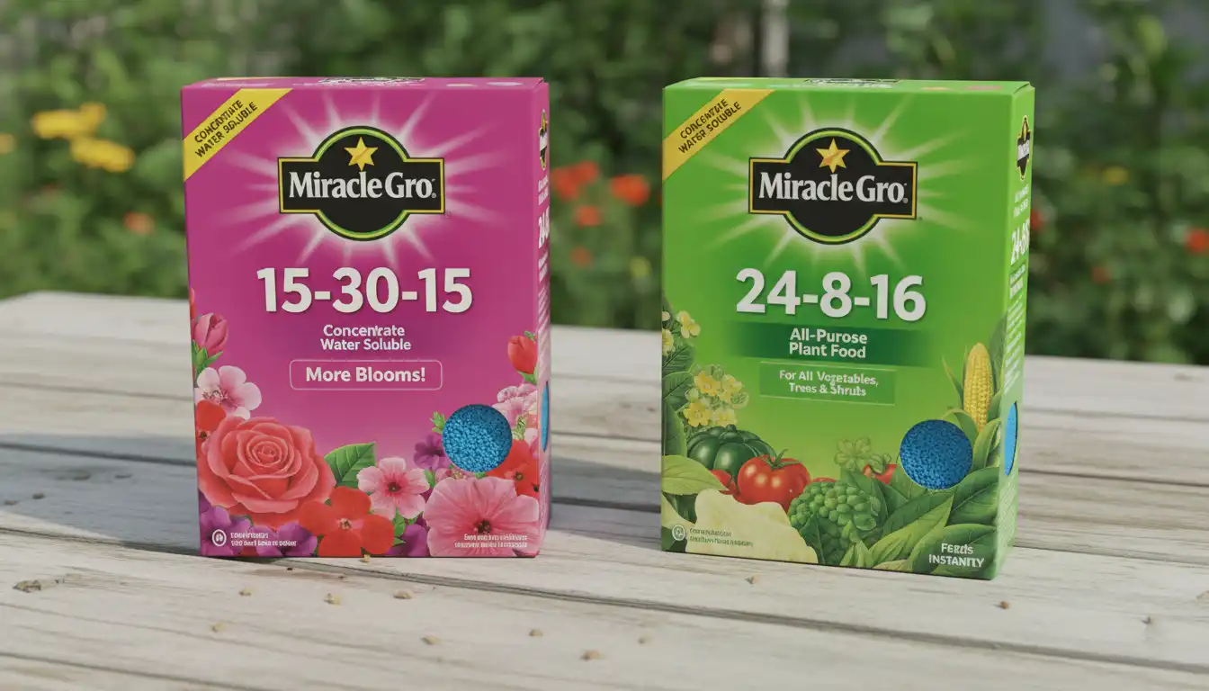 Bloom Booster vs All Purpose: The #1 Miracle-Gro Mistake You’re Making