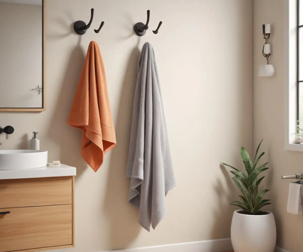 No Room for a Towel Bar? Brilliant Solutions for Your Bathroom