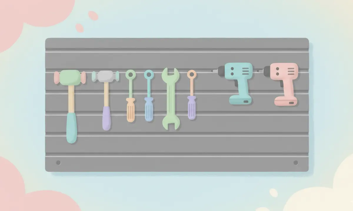 Pegboard Without Holes: The Superior Storage Wall Is Here