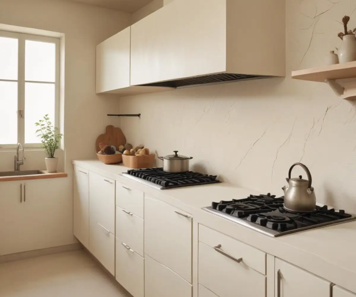Plaster Cabinets: The Secret to a High-End, Seamless Kitchen
