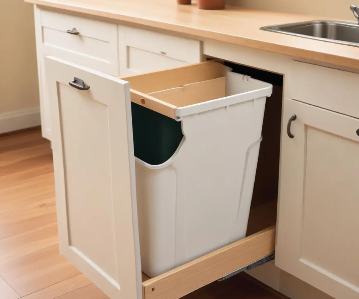 Pull Out Trash Can Without Drilling: A Damage-Free Guide