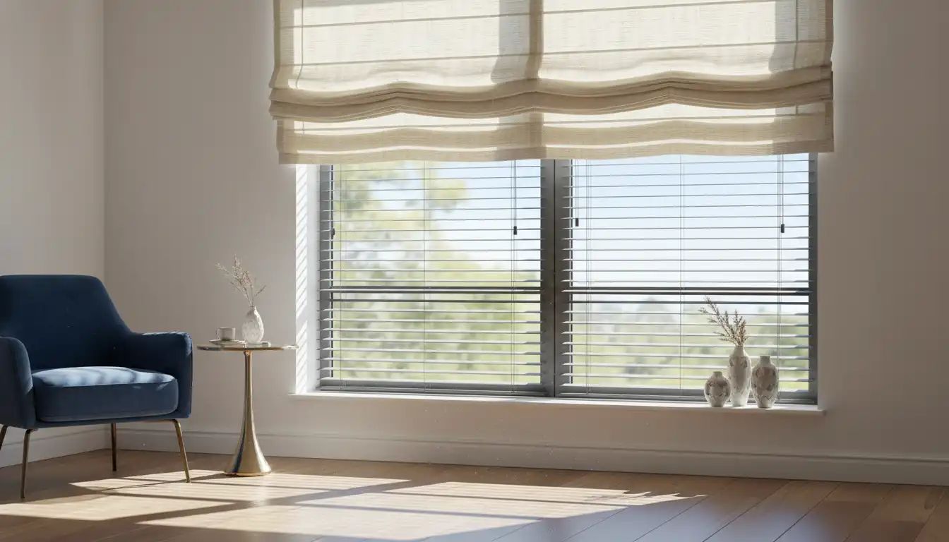 Roman Shades Over Blinds: Your Windows Look Unfinished? Fix It Now