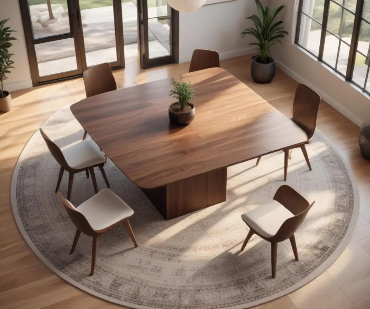 Round Rug Under Square Table: The Design Secret You Need to Know