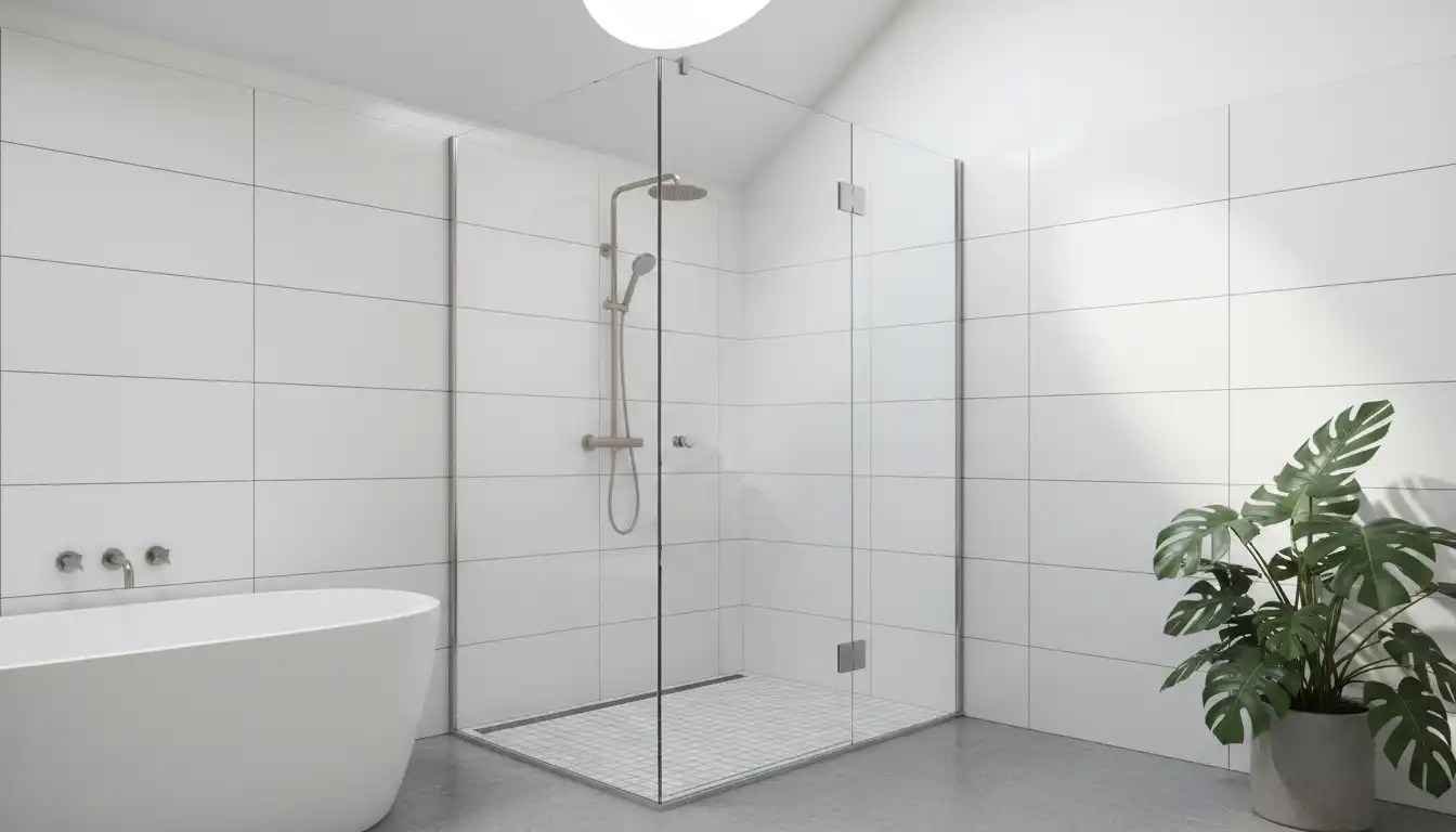 Shower Door Height for 9′ Ceiling: The #1 Mistake to Avoid