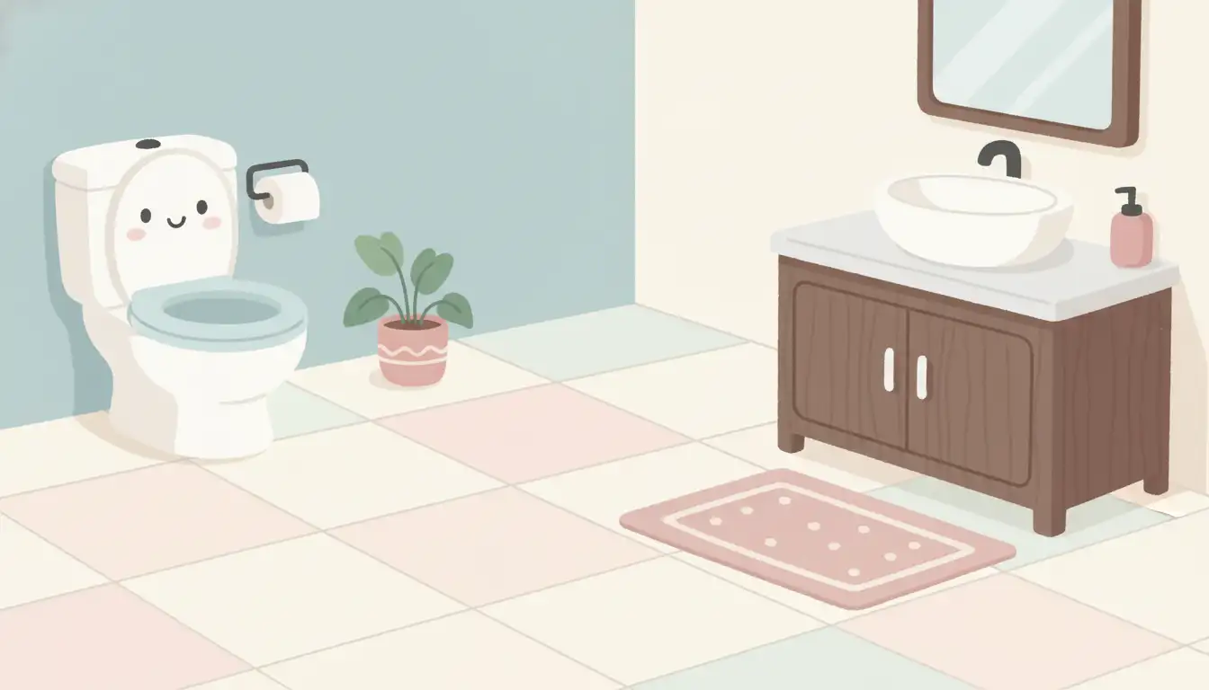 That Awkward Gap? Fix Too Much Space Between Toilet and Vanity