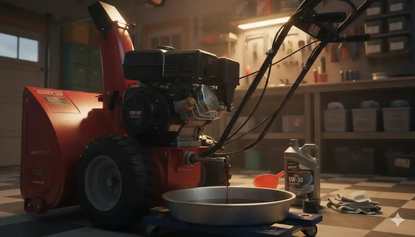 Troy Bilt Storm 2410 Oil Change: The 5-Step Guide You Need