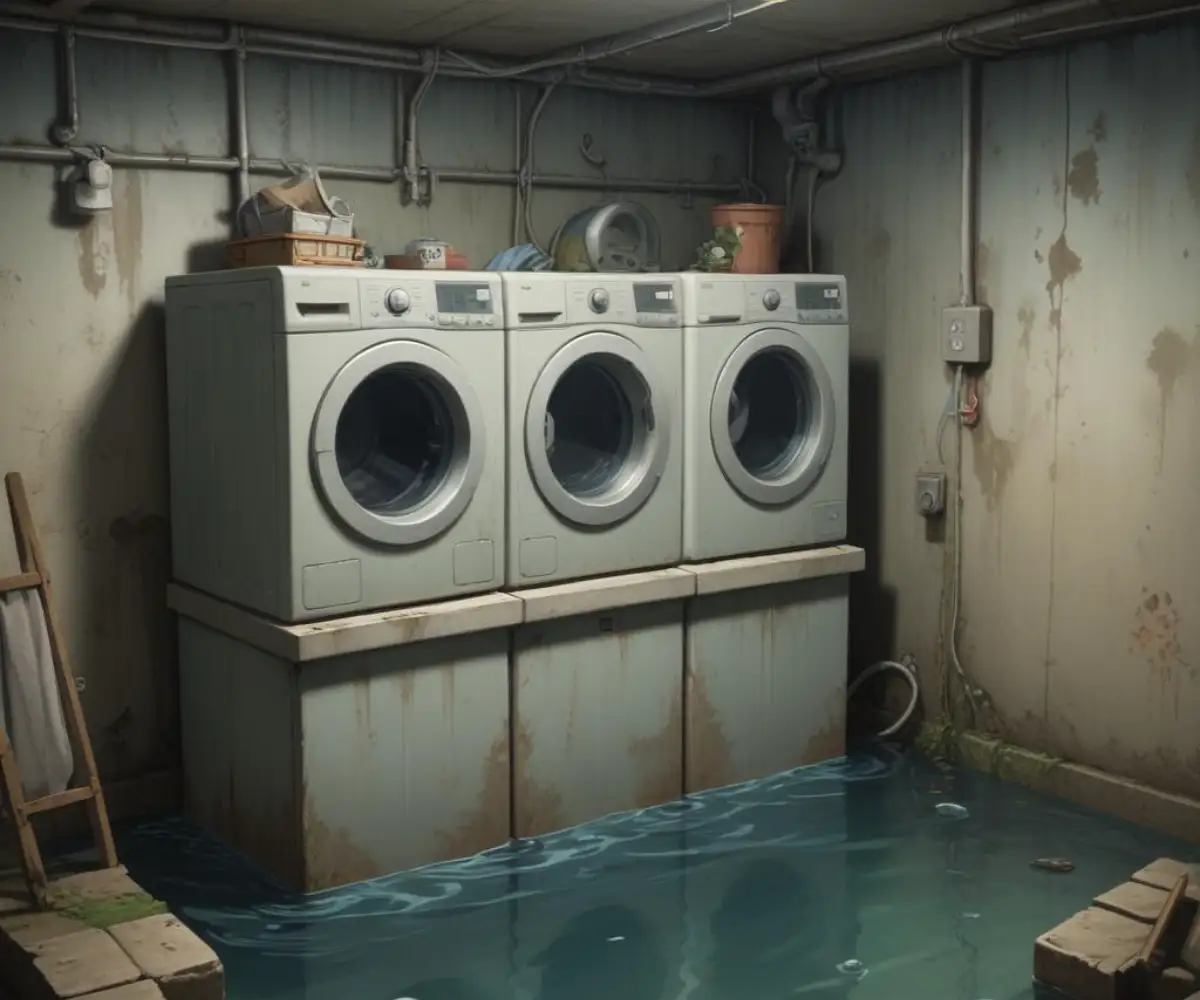 Washer and Dryer in Flooded Basement: Your Survival Guide