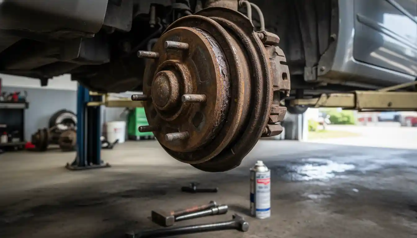 Wheel Rusted to Axle? The #1 Trick to Break It Free, Fast!